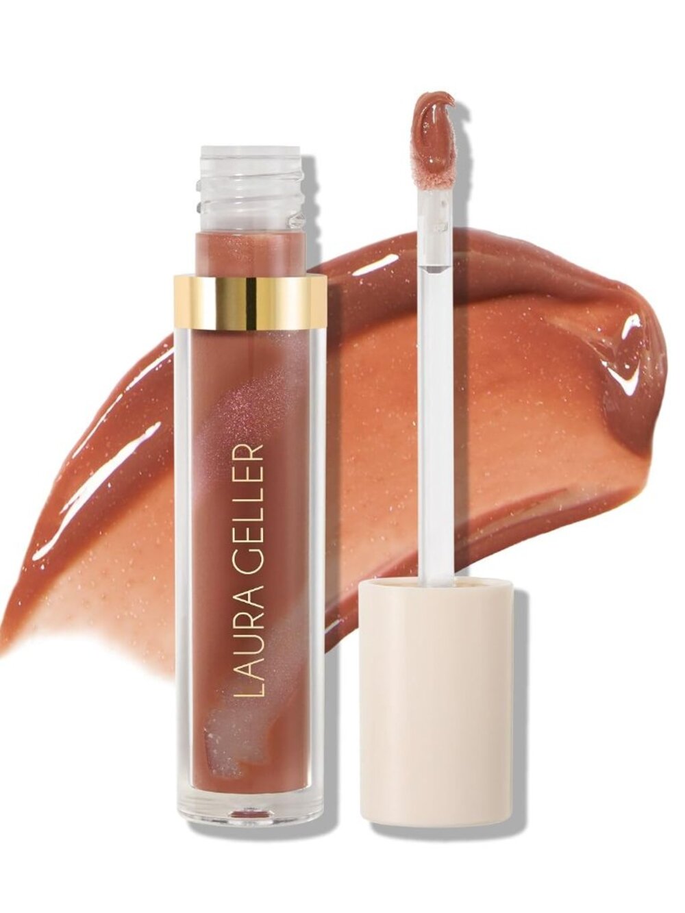 Set of 2 Laura Geller Lip Tint and Balm, Full Size and New in Box and 2 Brushes - Picture 6 of 7